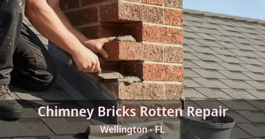 Chimney Bricks Rotten Repair Wellington - FL
