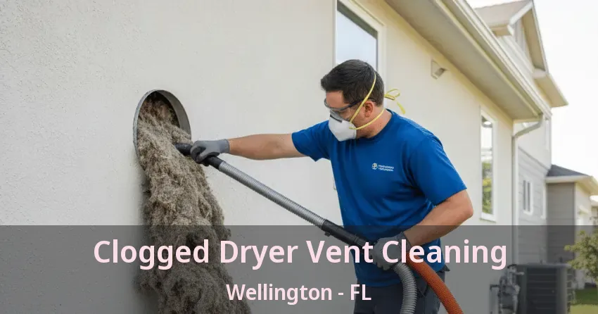 Clogged Dryer Vent Cleaning Wellington - FL