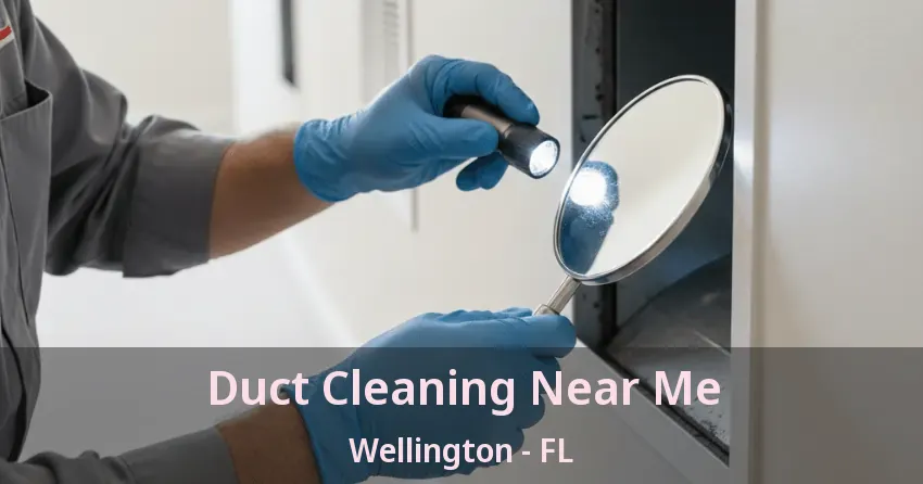 Duct Cleaning Near Me Wellington - FL